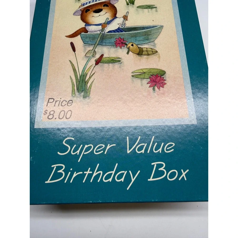 Vintage Enfield Stationers Super Value Birthday Box 19 Assorted Cards Envelopes